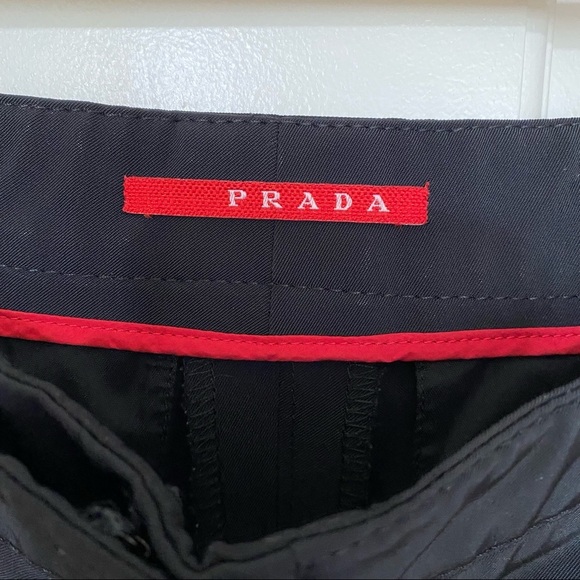 Women's Prada Polyester Trousers - Picture 2 of 7